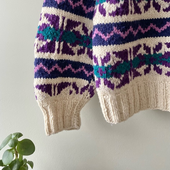 VINTAGE CHUNKY SWEATER - Picture 2 of 4